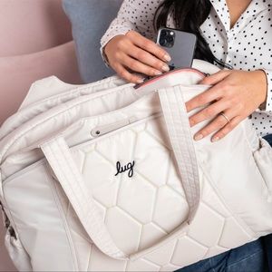 Lug Pontoon 2 Overnight Bag- Pebble Icepop Stitch- NWT